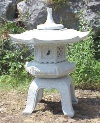 Japanese And Chinese Stone Lantern