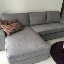 ikea 3 seater l shape sofa furniture