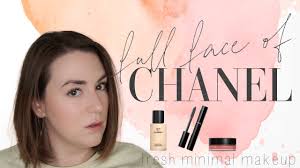 chanel minimal no makeup makeup