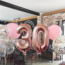 30th Birthday Girl Decoration Happy 30th Birthday 30 Birthday Etsy gambar png