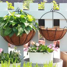 Wicker Rattan Flower Basket Plant Pot