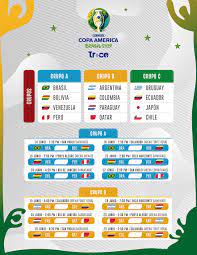 Se acerca el mayor torneo de selecciones de sudamérica. Calendario Copa America Brasil 2019 Descargalo Aqui