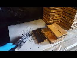 cleaning parquet woodblocks you