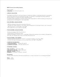 Mba Finance Accounting Resume Templates At