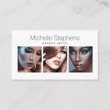 makeup artists stylists business card