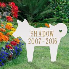 Dog Silhouette Pet Memorial