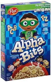 alpha bits multigrain cereal 12 oz