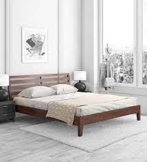 Fern Solid Wood Queen Size Bed In
