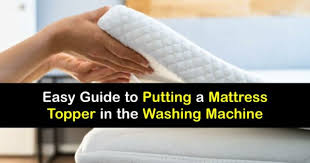 cleaning a mattress topper is the