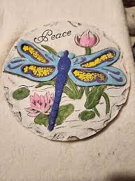 Colorful Dragonfly Stepping Stone