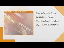 Over the river and through the woods at early bird dinner theater. Tampa Bay Drive In Movie Theaters Are Open During Coronavirus Pandemic Youtube