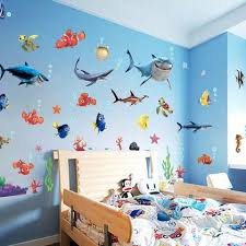 Finding Nemo Shark Fish Bathroom Mural