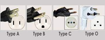 electricity plug and socket in