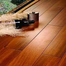 brown teak wooden flooring surface