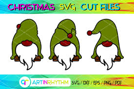 Christmas Gnome Vectors Gnome Svg Files Graphic By Artinrhythm Creative Fabrica