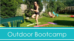 outdoor bootc yard or park workout
