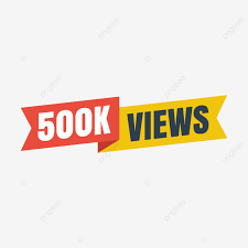 500k views vector 500k views 500k