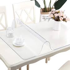 clear dining table protector pad