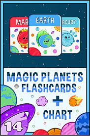 Montessori Magic Planets Flash Cards Solar System Chart