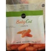publix baby cut carrots calories