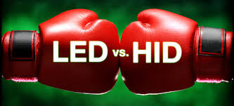 light fights led vs hid lighting