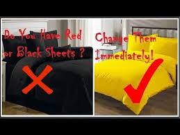 red or black bed sheets miths best