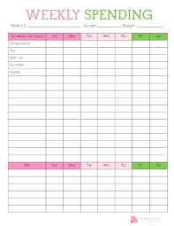 Excel Monthly Home Expense Template Expenses Efficient Bill Personal