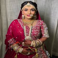 beautiful bridal makeup gujarati bride