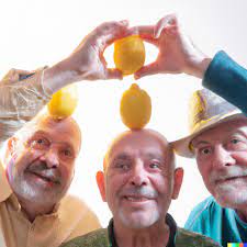 Old man lemon party