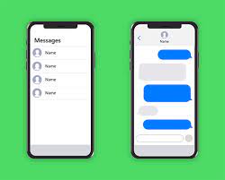 Instructions for using taptext to create iphone message templates. Powerpoint Text Message Phone Mock Up Downloads E Learning Heroes