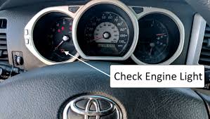 toyota check engine light meaning