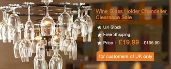 Wine Glass Chandelier