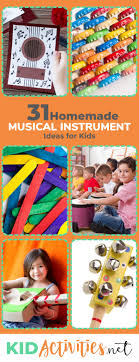 31 homemade instruments for kids to