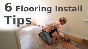 To ensure a mixture of shades and colors, blend planks from various cartons. Laminate Floor Installation Beginner How To Youtube