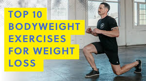 best bodyweight exercises for weight loss