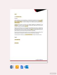 page 3 company letter template in word
