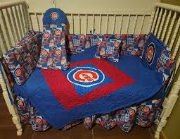 Crib Bedding M W Chicago Cubs Fabric