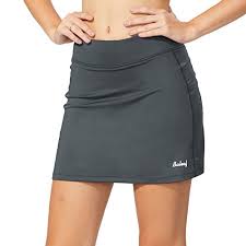 Baleaf Womens Active Athletic Skort Lightweight Skirt With Pockets For Running Tennis Golf Workout Gray Size Xl