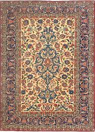 aalam ivory hand knotted wool rugs paem