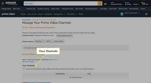 tv channel subscriptions on amazon