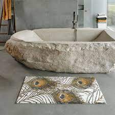 pea bath rug by abyss habidecor