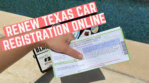 renew texas car registration