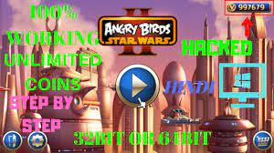 HOW TO HACK ANGRY BIRDS STAR WARS 2 IN PC |HINDI
