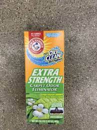 arm hammer extra strength carpet odor