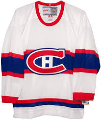 Amazon Com Montreal Canadiens White Vintage Ccm Hockey