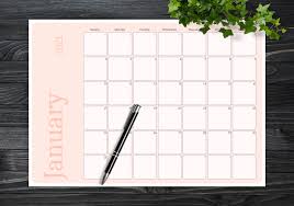 Stay organized with printable monthly calendars for 2021. Download Printable Pink Monthly Calendar Pdf