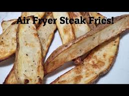 steak fries air fryer potato wedges