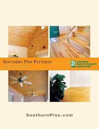 southern pine finish applications sfpa