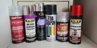 Spray Paint Car Accessories