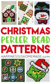 christmas perler bead patterns ideas